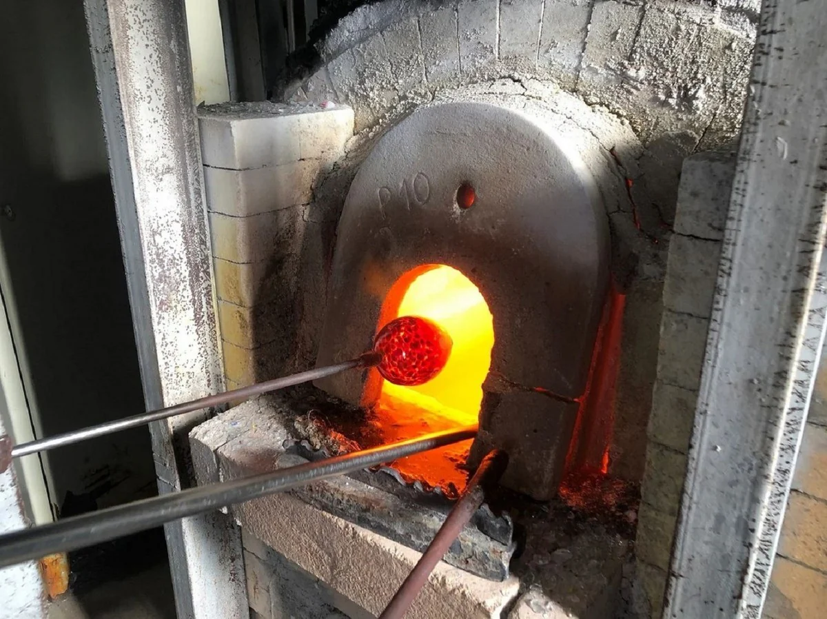 Luxus Murano Kristallglas Wasserglas 6er Set Rot Ø 8 x H. 10,5 cm - Made in Italy