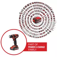 Cordless Drill TC-CD 18/35 Li (1x1,5 Ah)