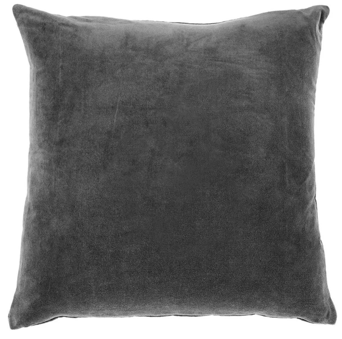 Living room decorative cushion gray / silver 60 x 60 cm - luxury cushion