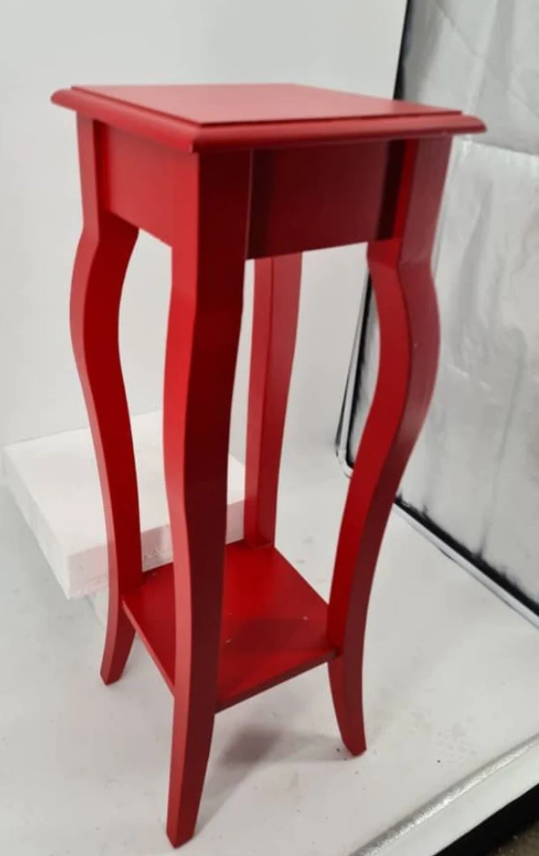 Country house style side table red H. 90 cm - country house style furniture