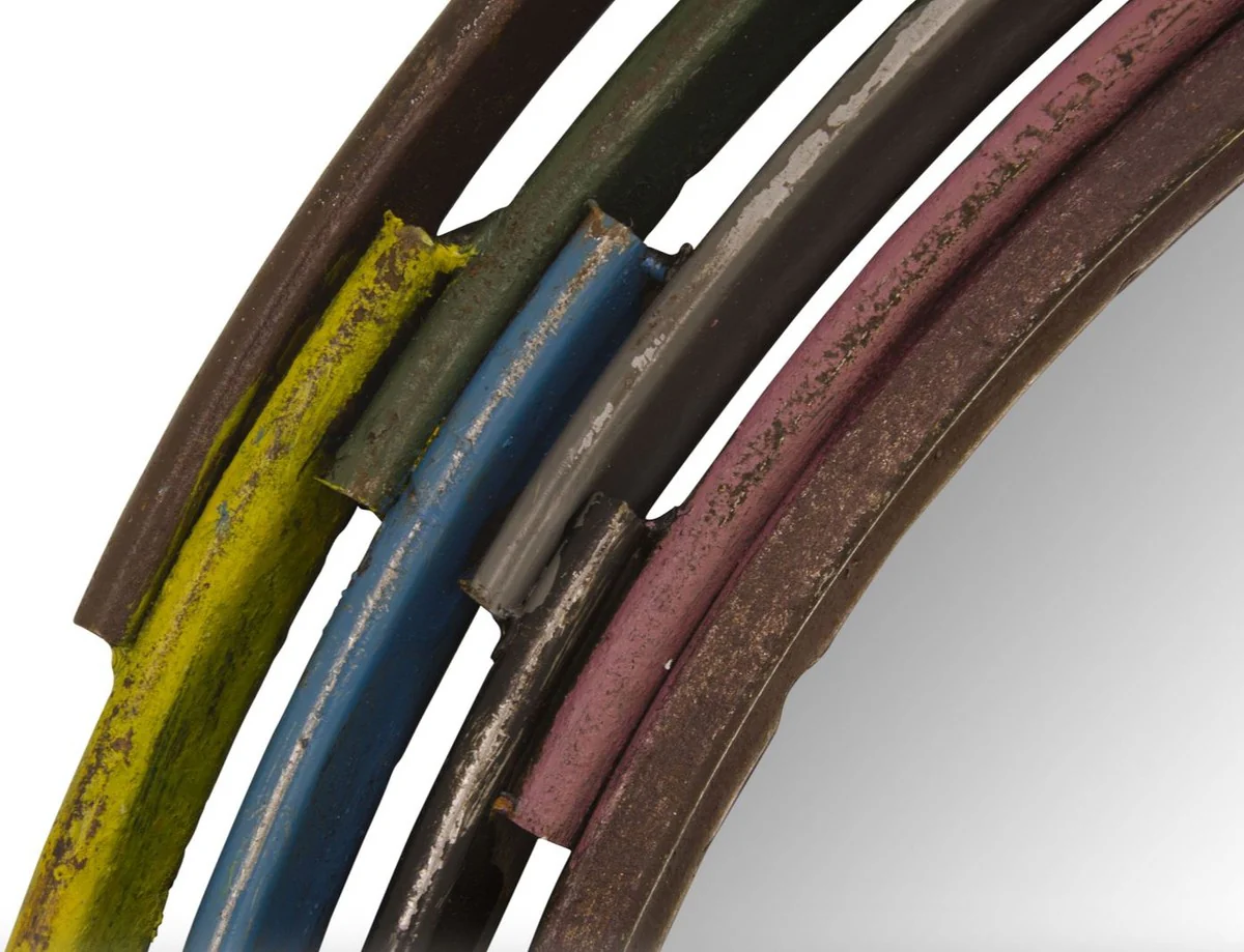 Designer wall mirror diameter 73 cm - designer living room accessories