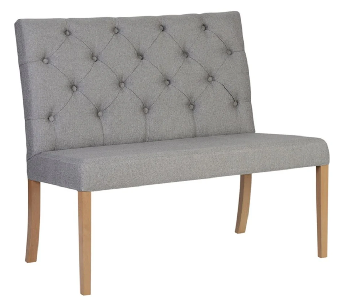 Luxury Chesterfield bench with backrest 107 x 66 x H. 96 cm - Various colors - Chesterfield furniture