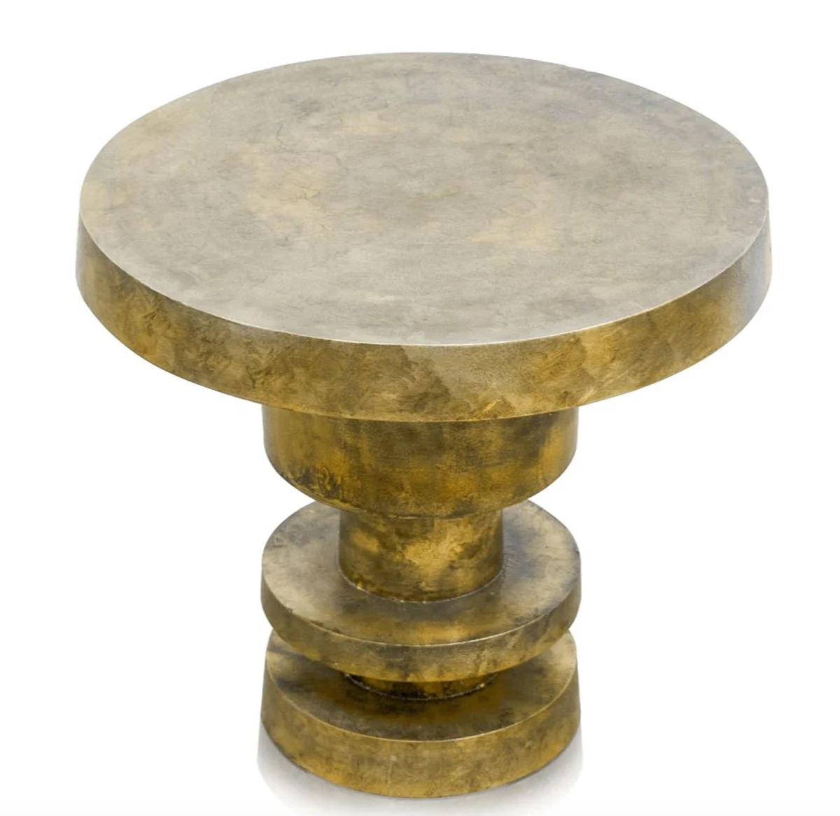 Side table antique gold 51.5 x H. 47.5 cm - living room table