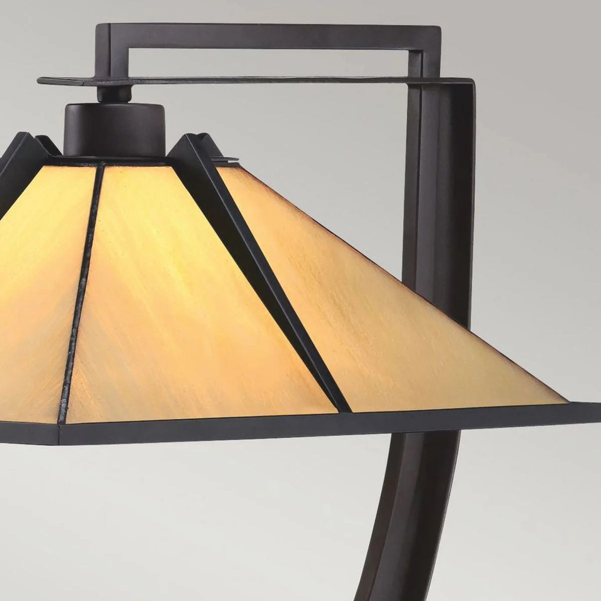 Luxury Tiffany table lamp cream / bronze H. 54.8 cm - Tiffany lights