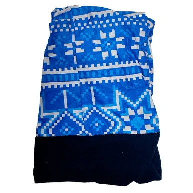 POLARTEC NECK PANTY - BLUE PIXEL