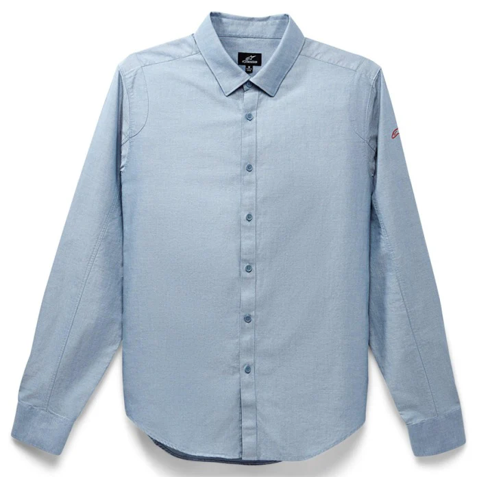 CAMISA ALPINESTARS AMBITION II OXFORD AZUL