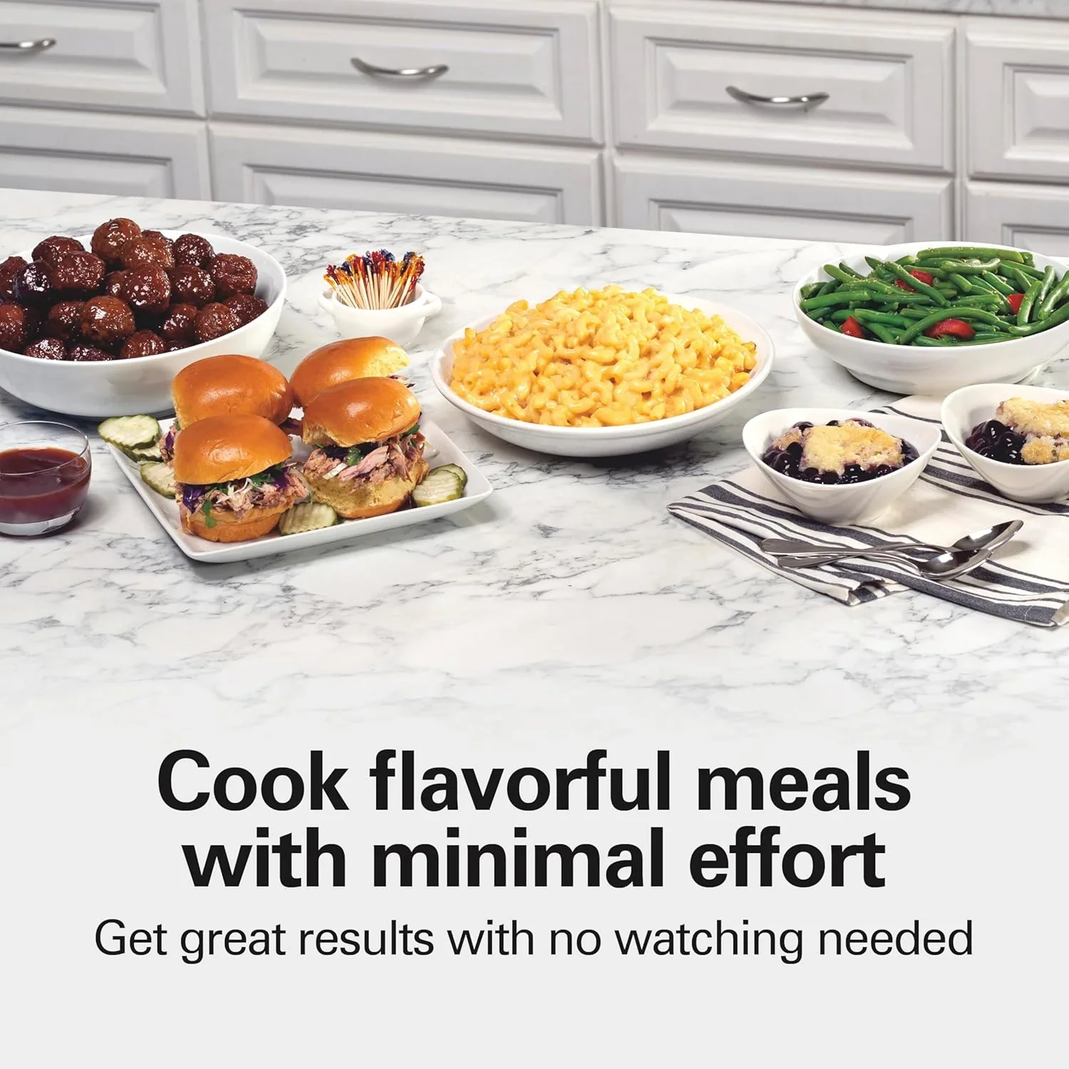 Slow Cooker Extra Large 10 Quart Stay or Go Portable With Lid Lock