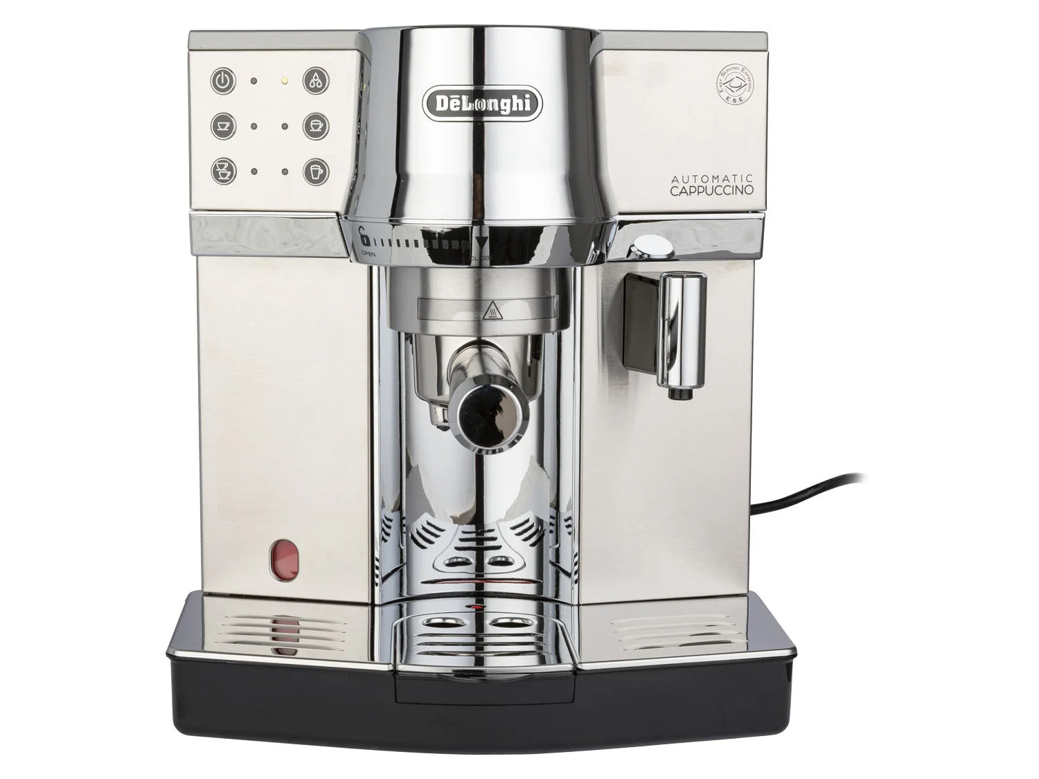 Delonghi stainless steel espresso coffee machine EC850.M, 1 l