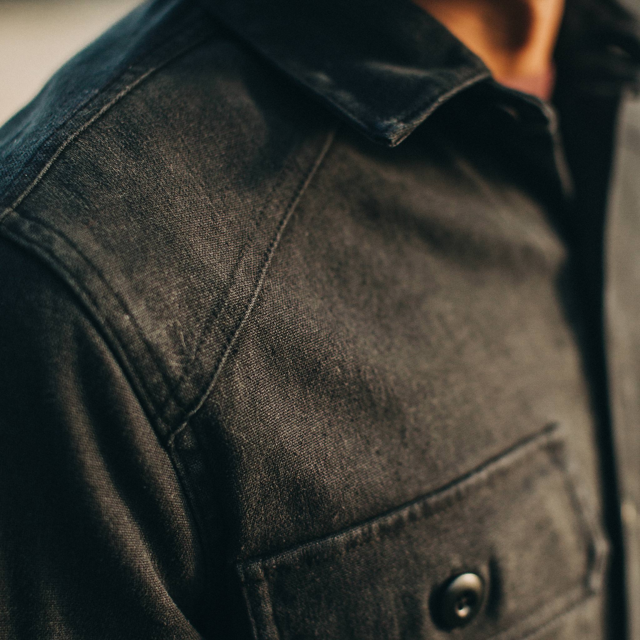 The Shop Shirt in Coal Boss Duck