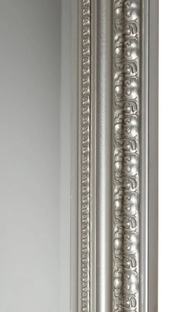 Baroque wall mirror silver 65 x H. 190 cm - Baroque style furniture