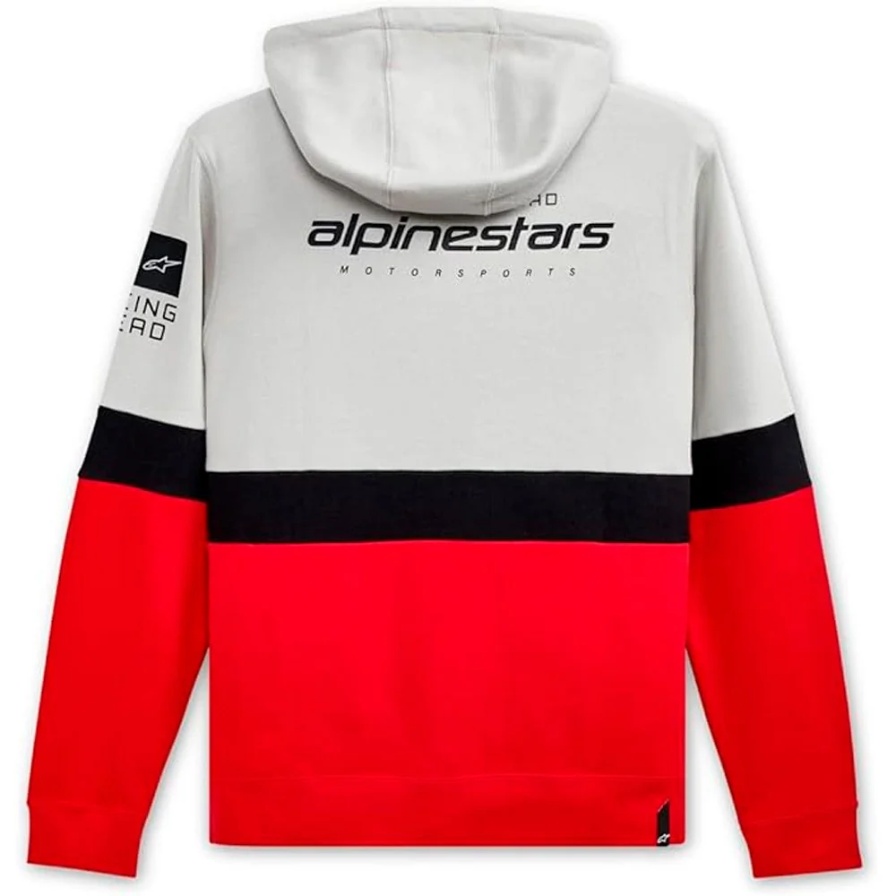 ALPINESTARS POSITION ZIP SWEATSHIRT GRAY / RED