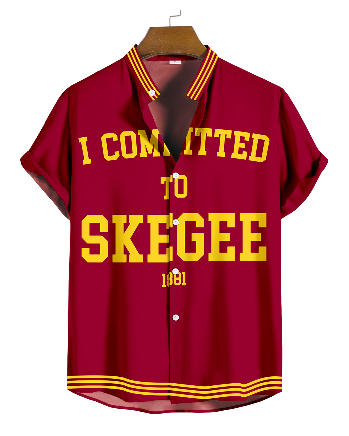 Tuskegee University Shirt Three-Piece Set 070