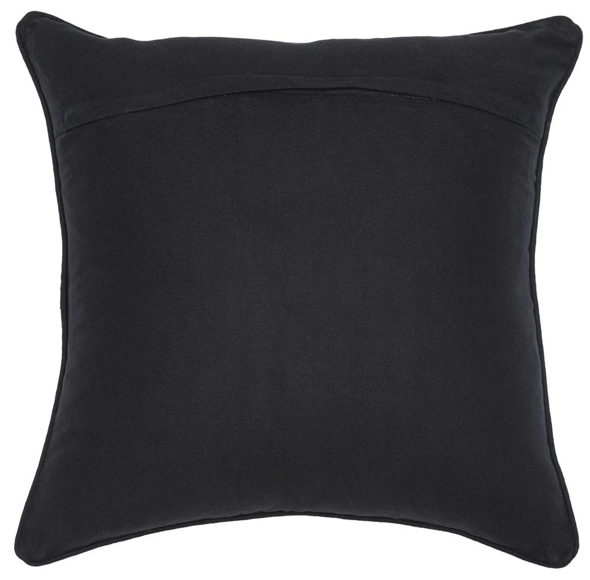 Luxury decorative cushion black / gold 50 x 50 cm - noble decorative cushion with elegant pattern - luxury quality - hotel collection