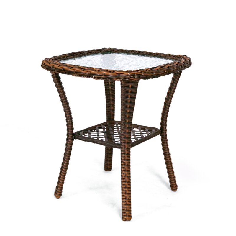 Jann Wicker/Rattan 2-person seating group with cushions