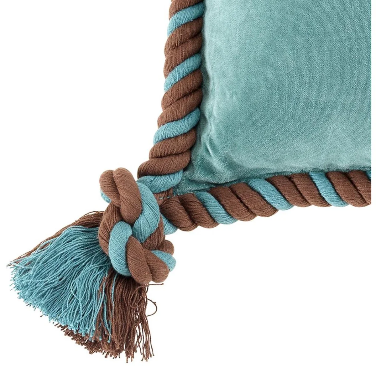 Decorative cushions set of 3 aqua blue - luxury living room / hotel collection