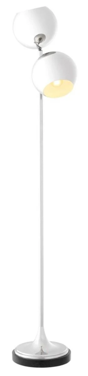 Floor lamp silver / black Ø 32 x H. 140 cm - luxury furniture