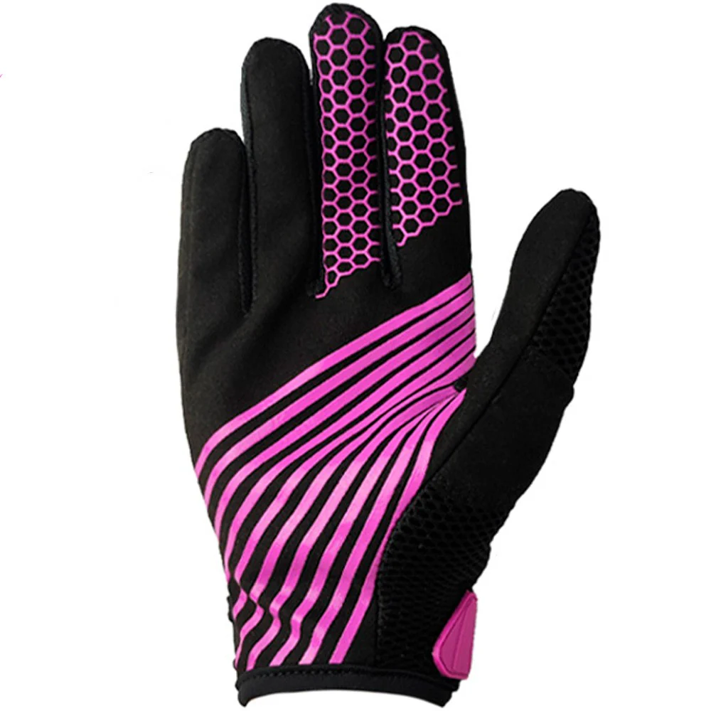 ZUR TRINITY LADY GLOVES BLACK / LILAC