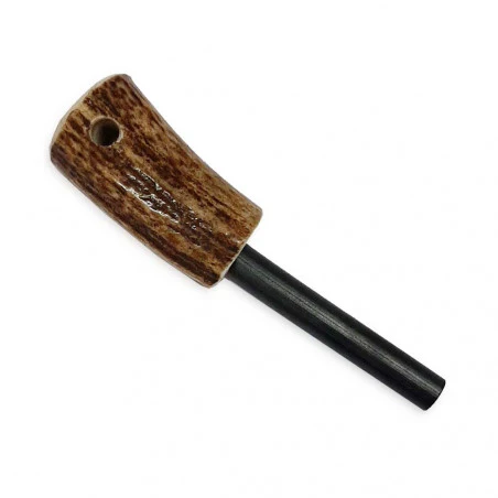 Royal Firesteel Stag Horn Knife RC408 - Ferrocerio deer antler handle