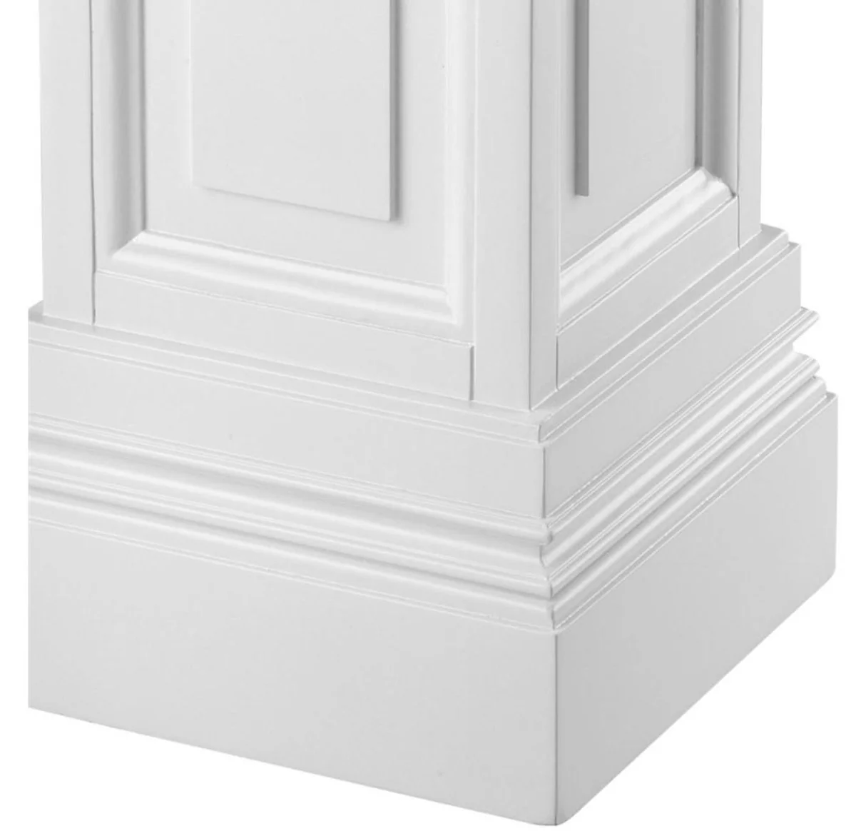 Living room column white 33 x 33 x H. 120 cm - luxury collection