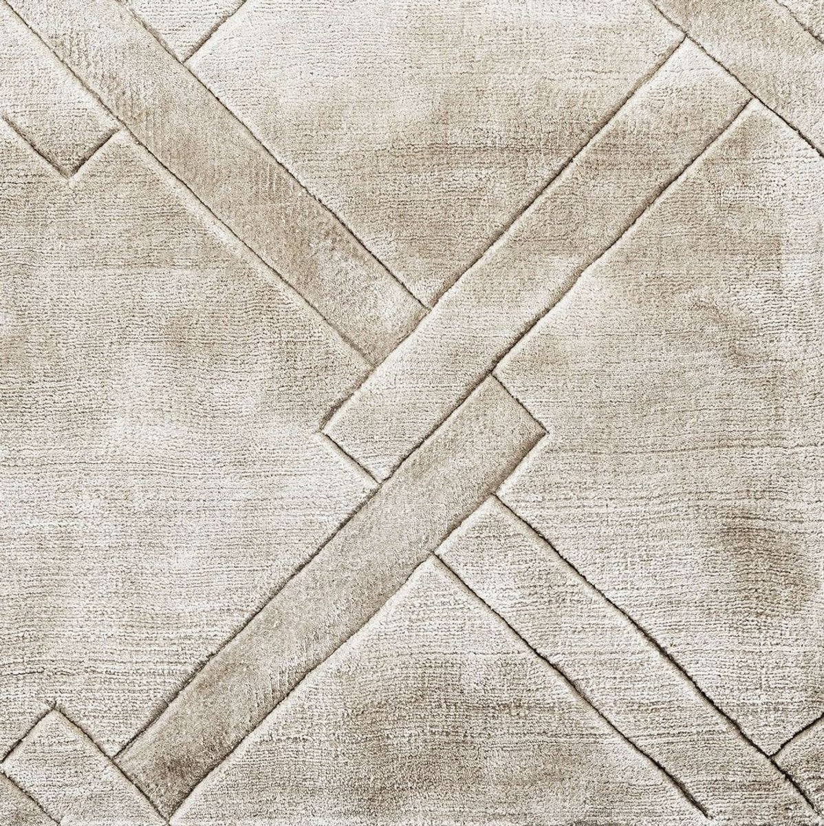 Luxury Viscose Rug Gray - Various Sizes - Handwoven Living Room Rug - Living Room Decoration