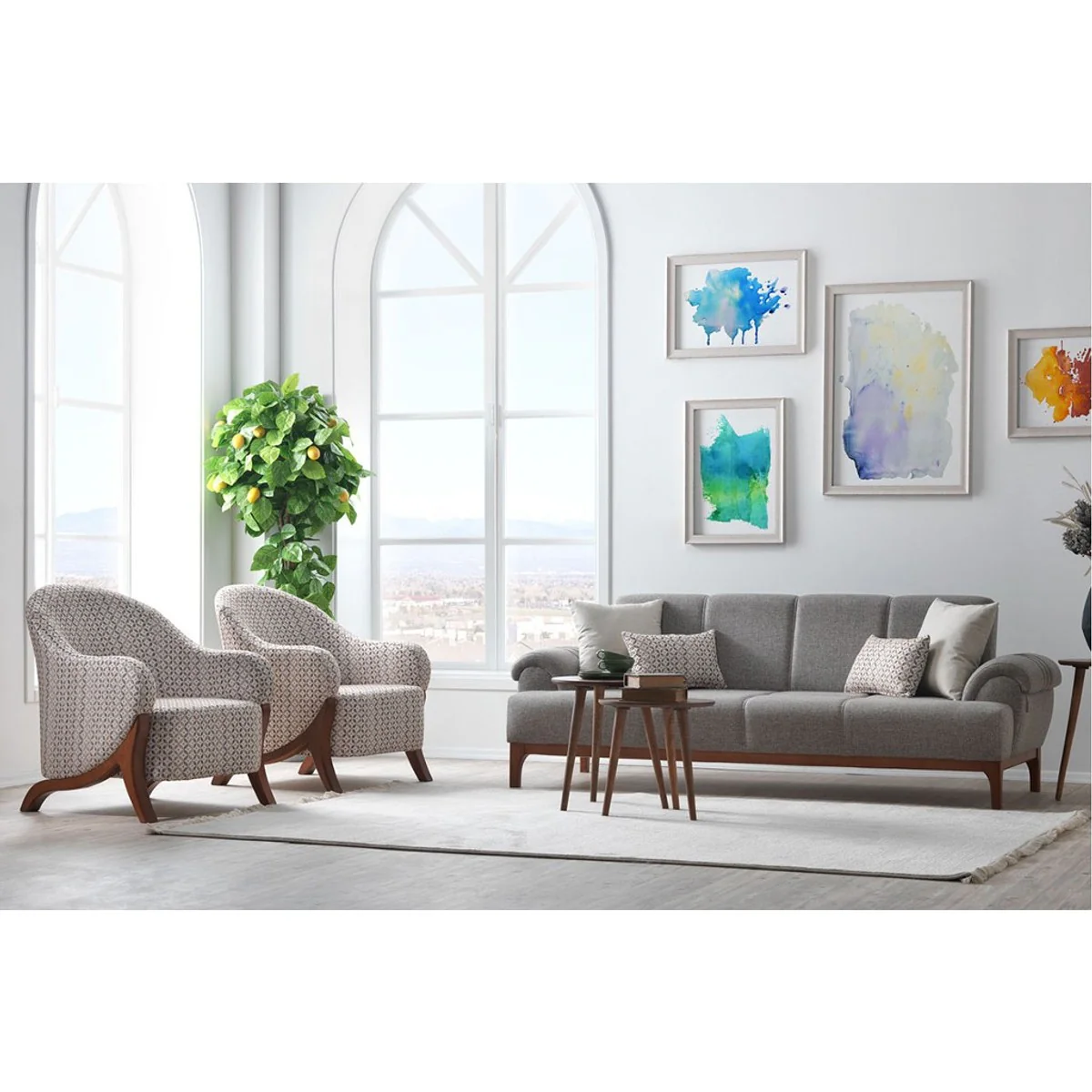 Designer Bergere Armchair Frankfurt - Hotel Furniture