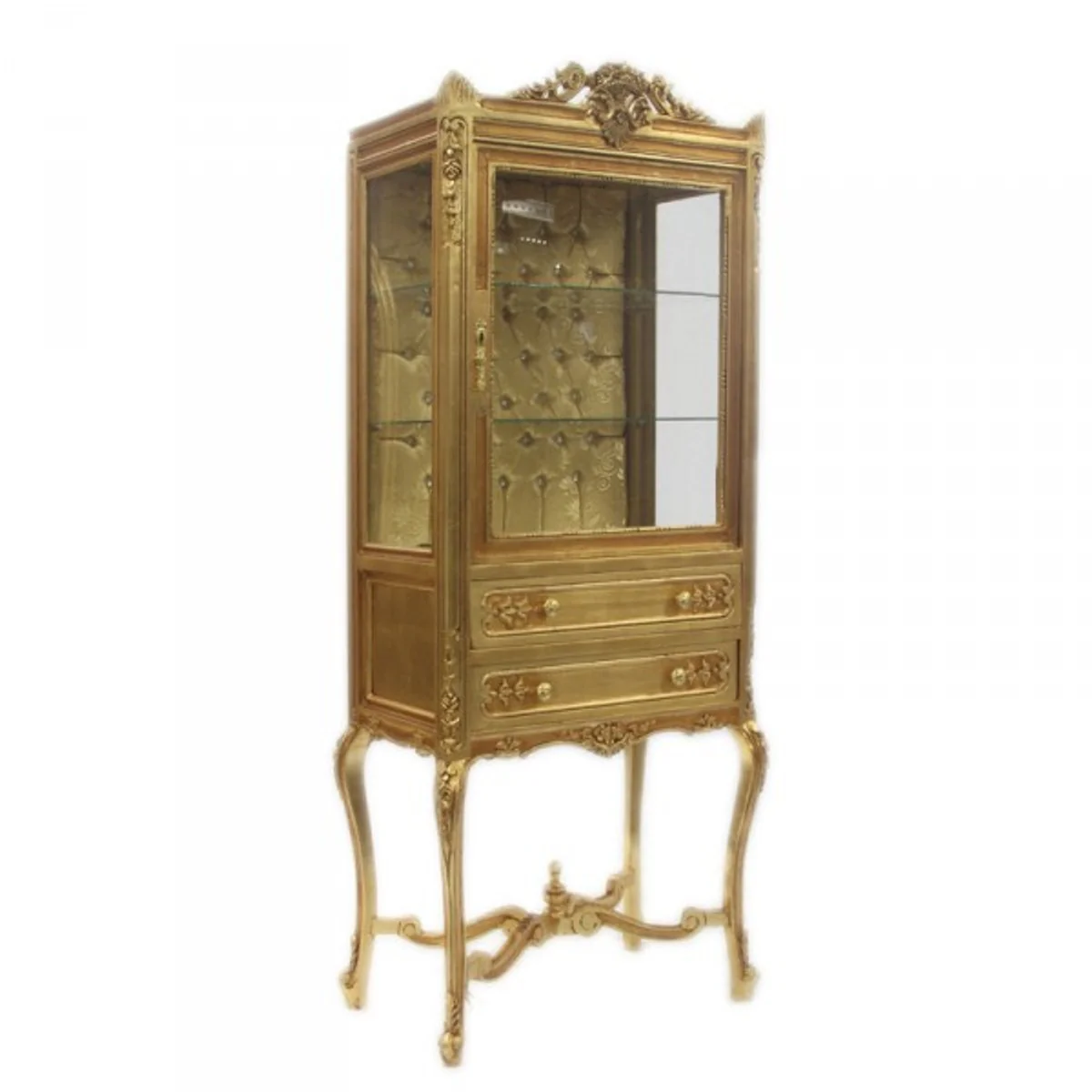 Baroque showcase gold ModF3 - display cabinet