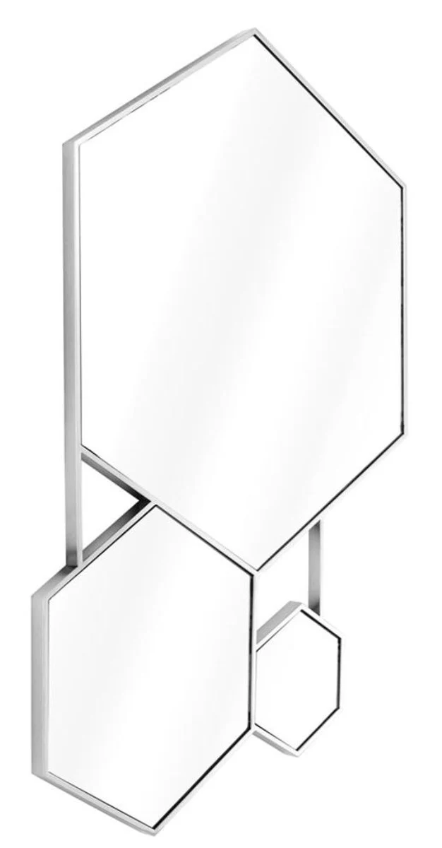 Luxury mirror silver 87 x H. 132 cm - living room mirror