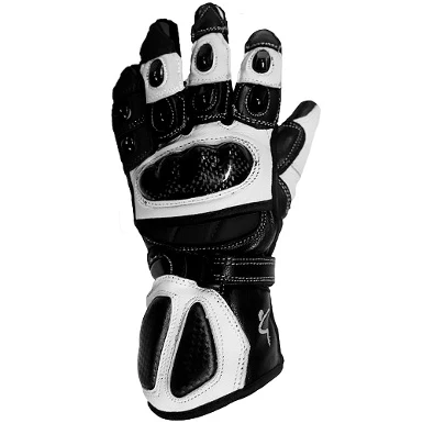 GUANTES OUT CARBONO PIEL - INFANTIL NEGRO
