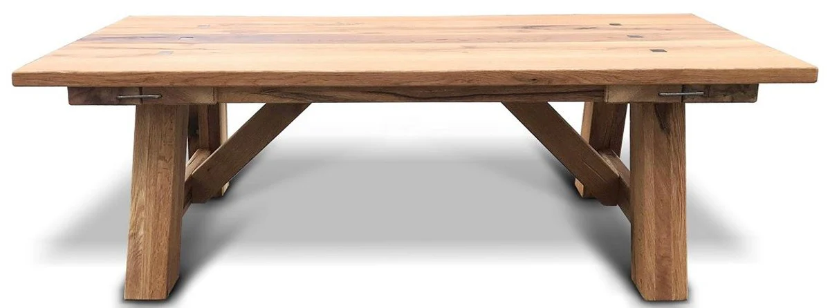 Solid Wood Coffee Table - All Colors & Sizes - Rustic Oak Wood Living Room Table Furniture