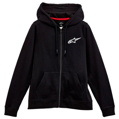 SUDADERA ALPINESTARS AGELESS CHEST LADY NEGRO / BLANCO