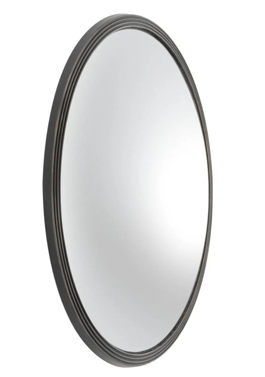 Wall mirror antique bronze diameter 91 cm - luxury mirror