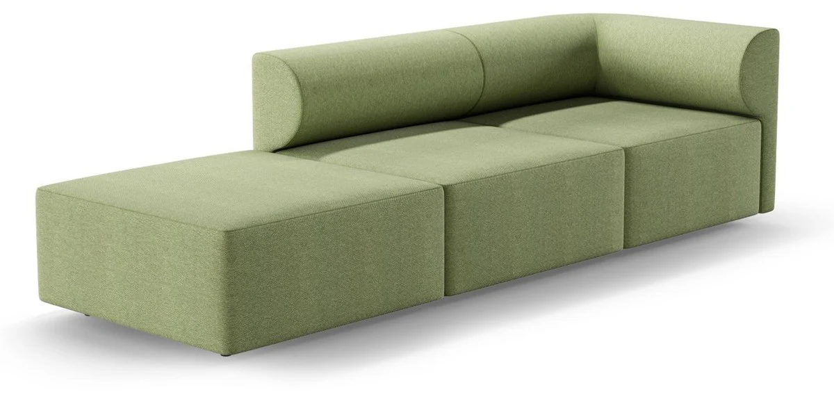 Luxury Sofa Right Side Green 270 cm - Modular Living Room Sofa - Luxury Living Room Furniture