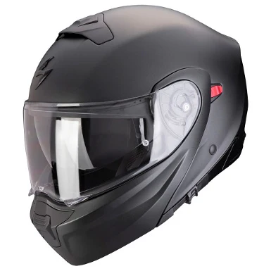 SCORPION EXO 930 EVO MODULAR HELMET SINGLE COLOR MATTE BLACK