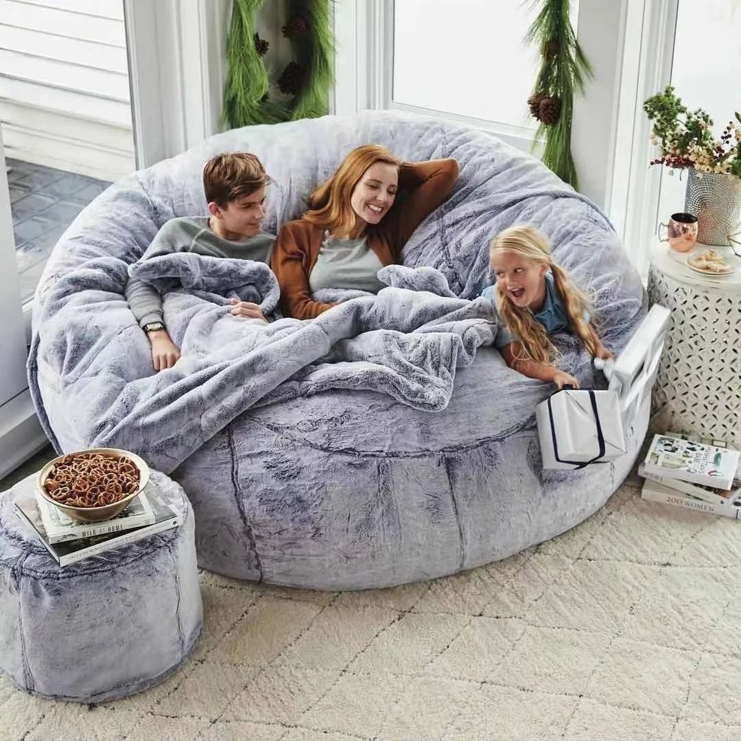 Komfort Beanbag Giant Lovesac Includes Filler